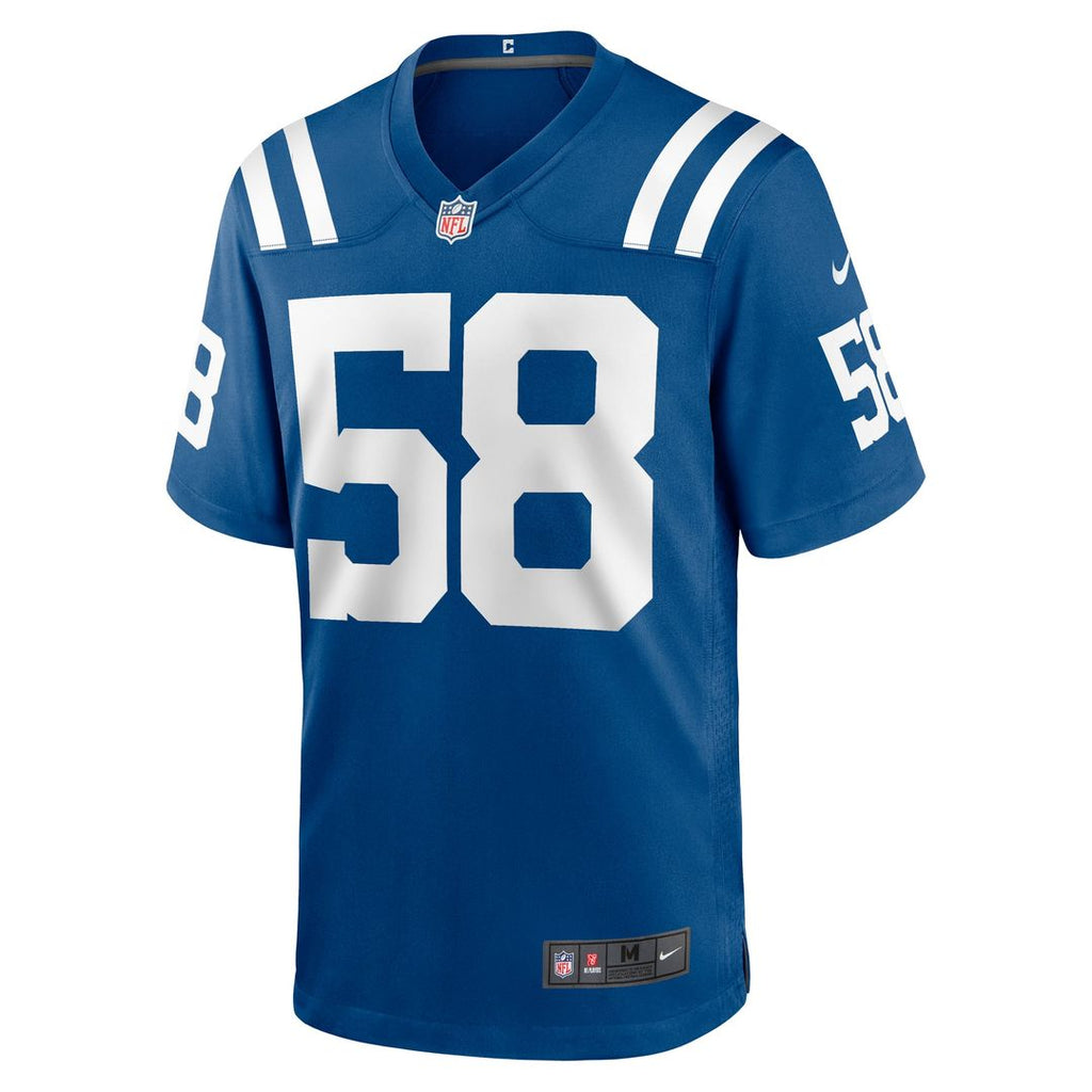 Indianapolis Colts Austin Ajiake Nike Game Jersey - Royal