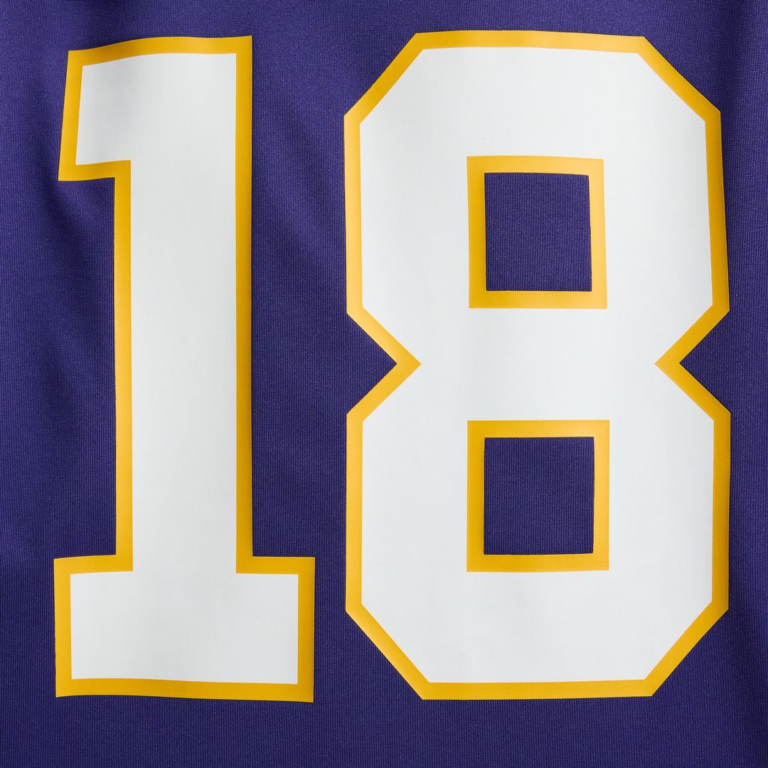 Minnesota Vikings Justin Jefferson Nike Classic Player Game Jersey - Purple