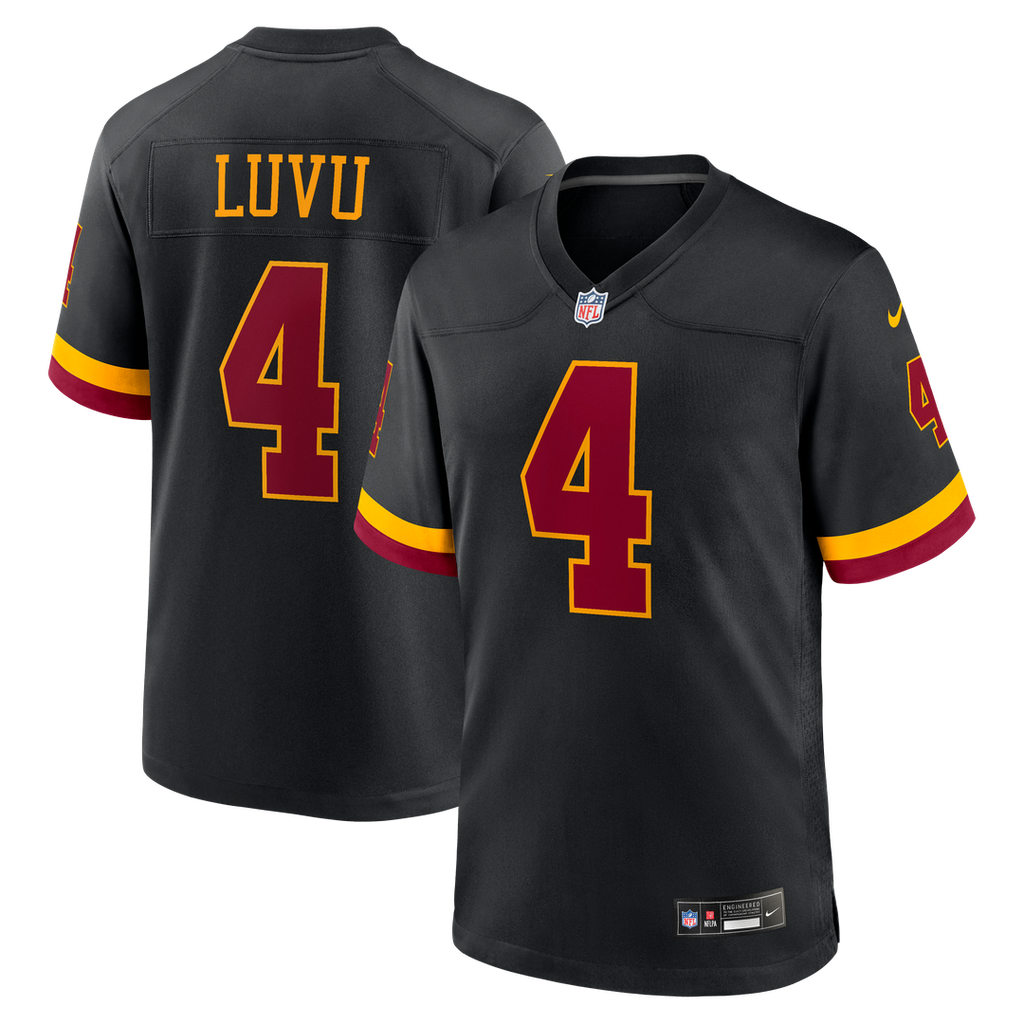 Washington Commanders Frankie Luvu Nike Hail Raiser Alternate Game Jersey - Black