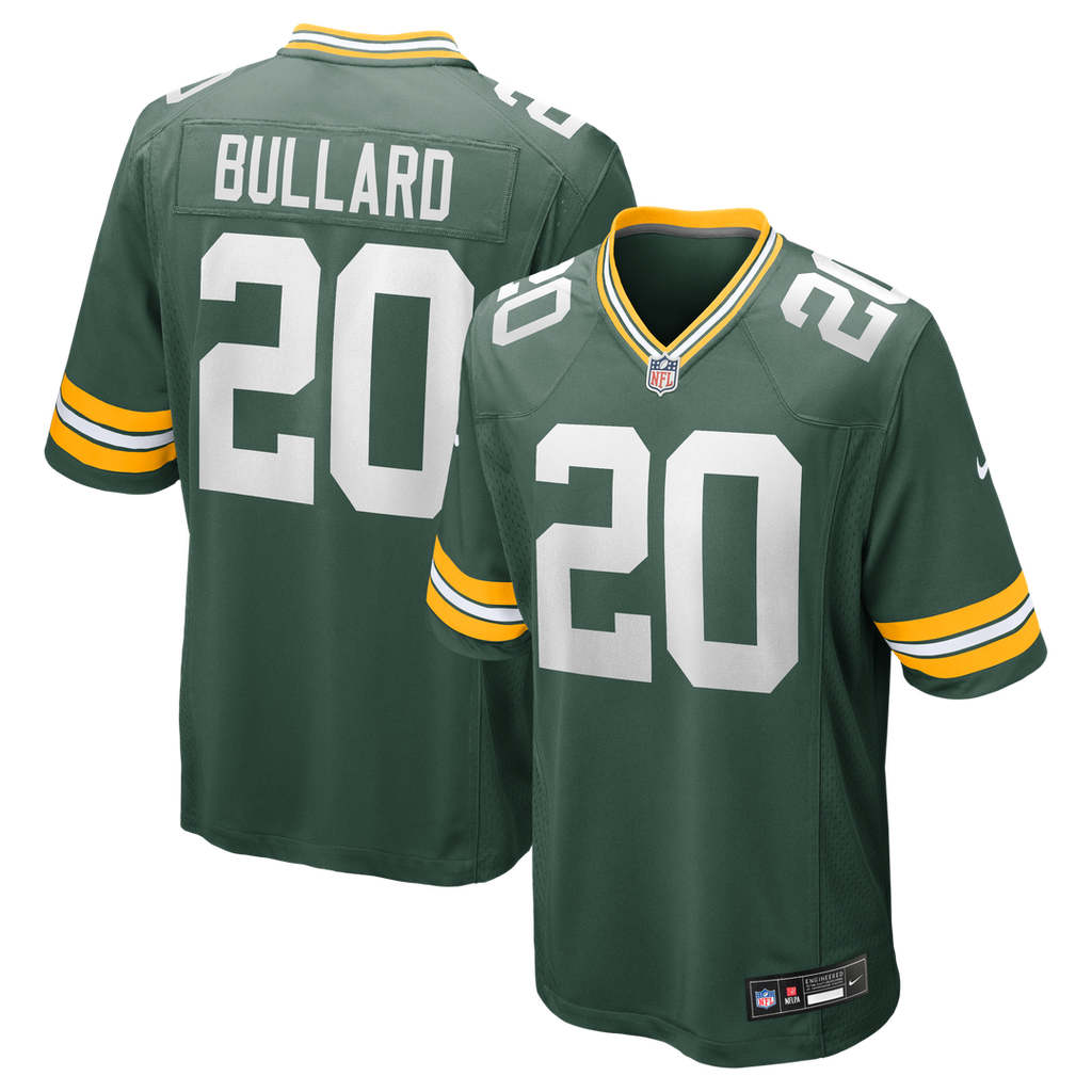 Green Bay Packers Javon Bullard Nike Game Jersey - Green