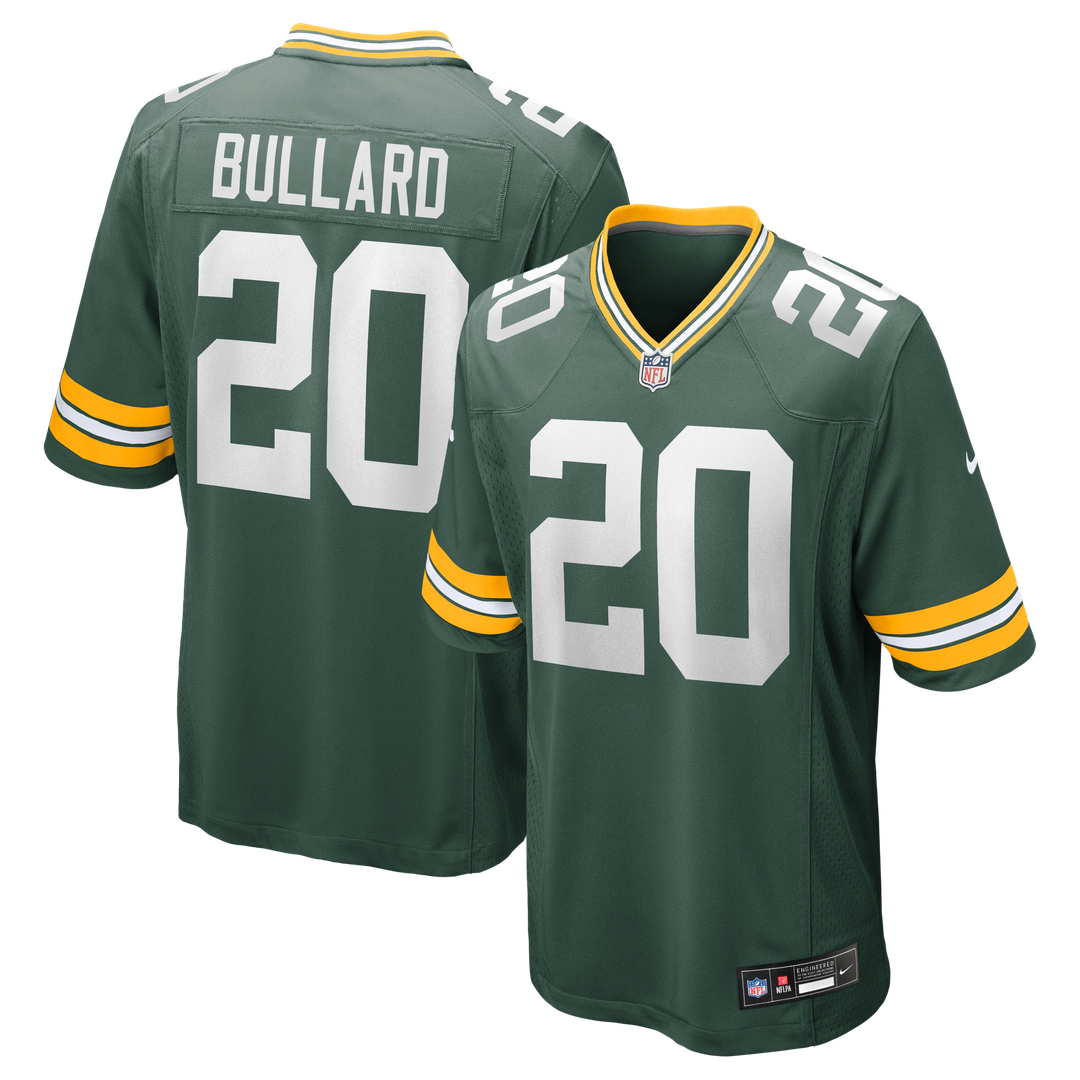 Green Bay Packers Javon Bullard Nike Game Jersey - Green