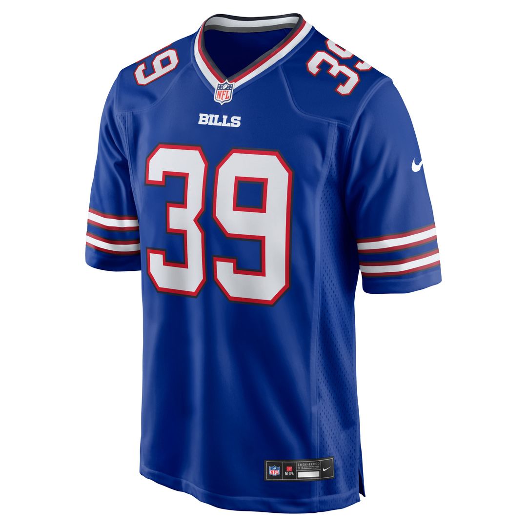 Buffalo Bills Tommy Doman Jr Nike Team Game Jersey - Royal