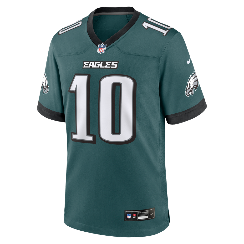 Philadelphia Eagles Braden Mann Nike Team Game Jersey - Midnight Green