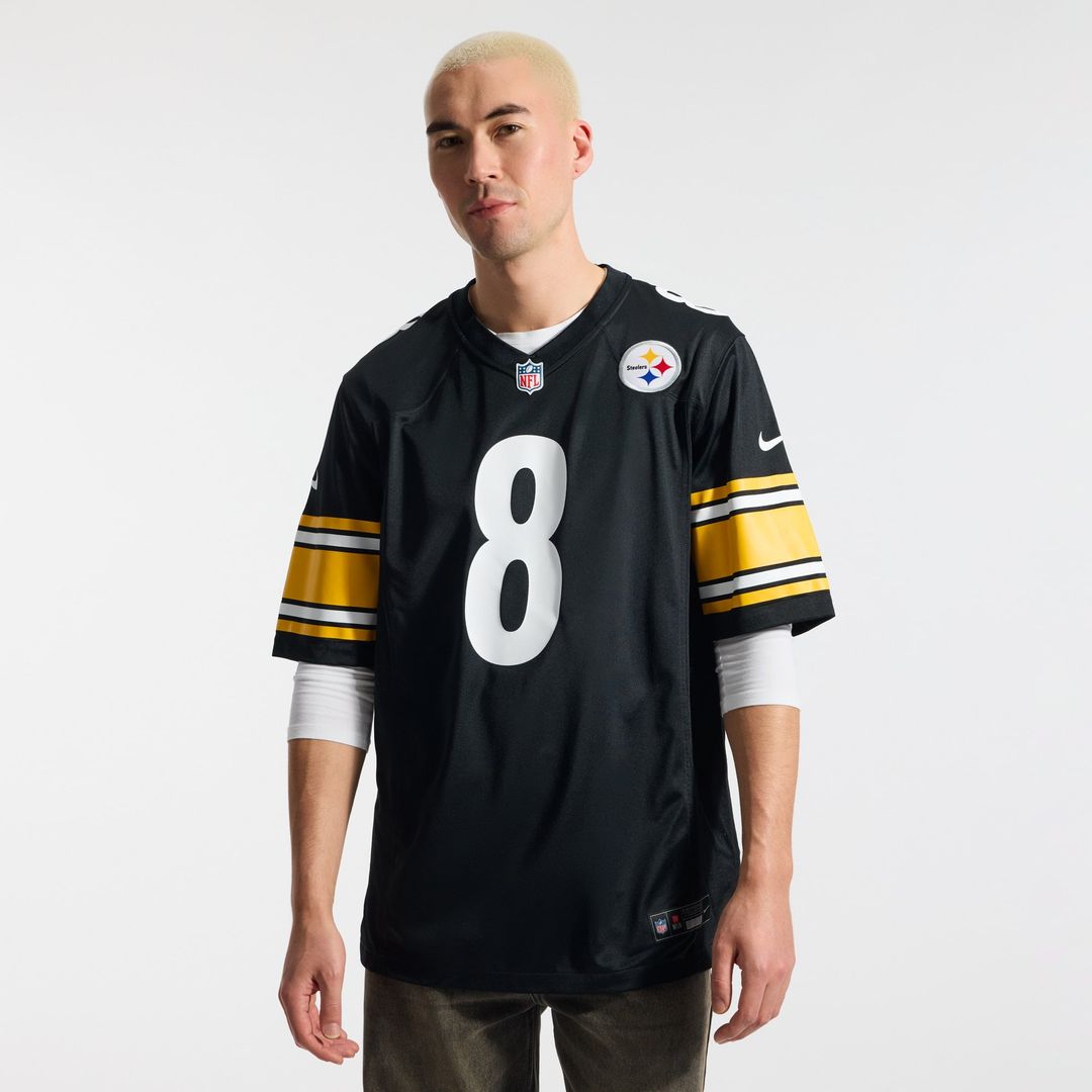 Pittsburgh Steelers Aaron Rodgers Nike Alternate 1933 Throwback Game Jersey - Gold