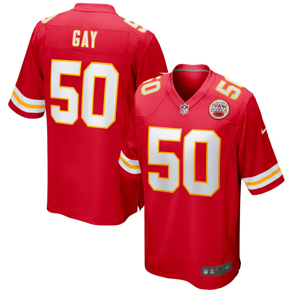 Kansas City Chiefs Willie Gay Nike Game Jersey - Red