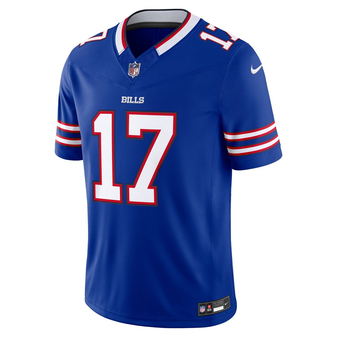 Buffalo Bills Josh Allen Nike Team Vapor F.U.S.E. Stitched Limited Jersey - Royal