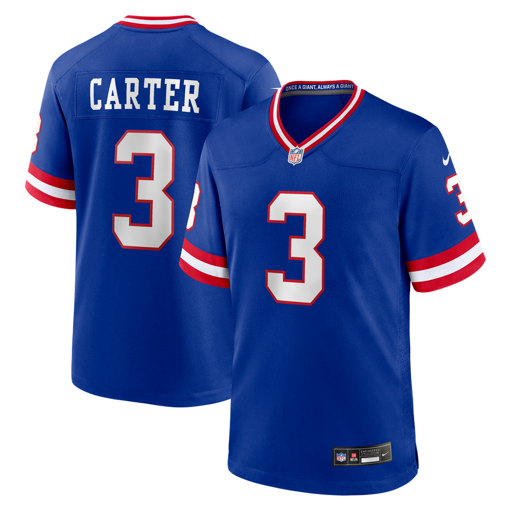 New York Giants Abdul Carter Nike Alternate 2 Game Jersey - Royal