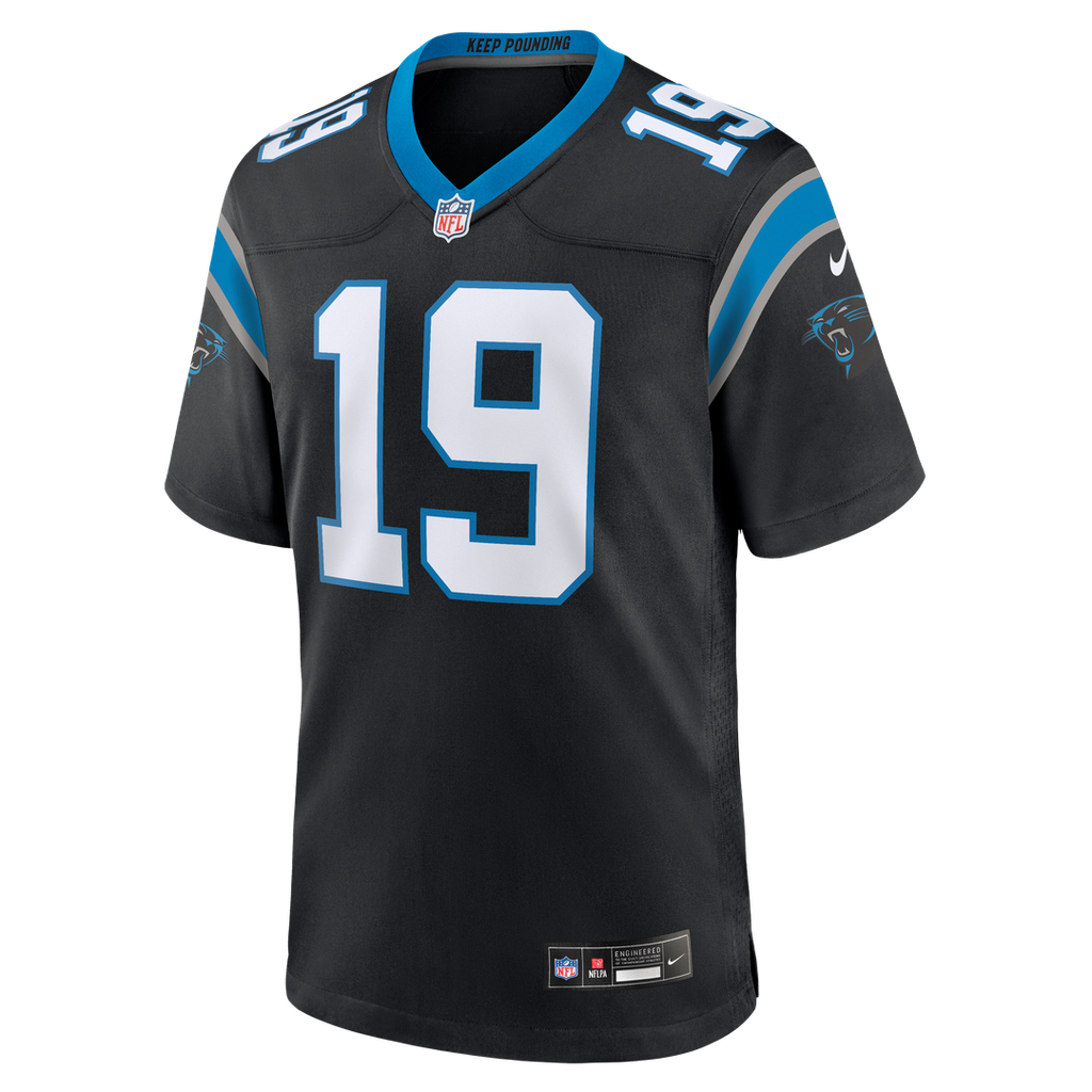 Carolina Panthers Chris Brazzell II Nike Team Game Jersey - Black
