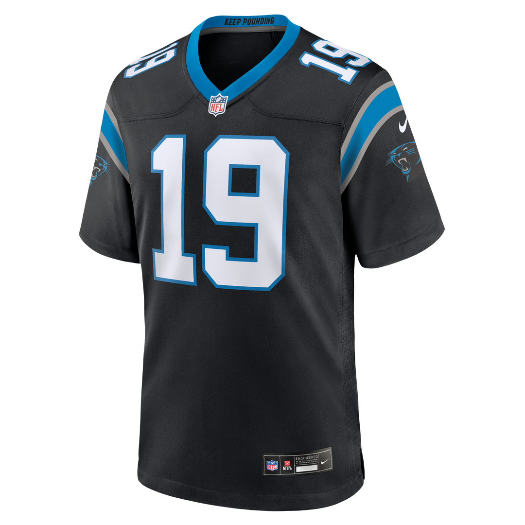Carolina Panthers Chris Brazzell II Nike Team Game Jersey - Black