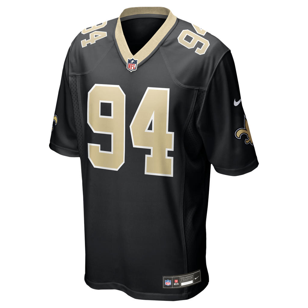 New Orleans Saints Cameron Jordan Nike Game Jersey - Black