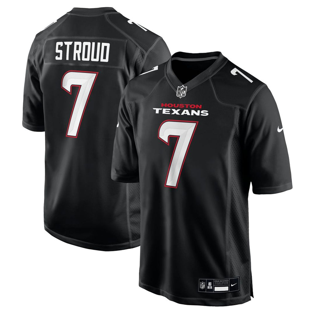 Houston Texans C.J. Stroud Nike Fashion Jersey - Carbon Black