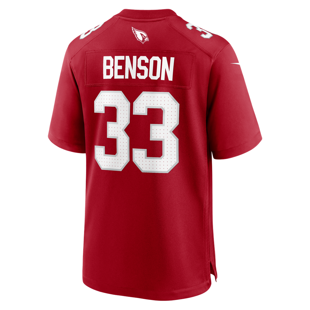 Arizona Cardinals Trey Benson Nike Team Game Jersey - Cardinal