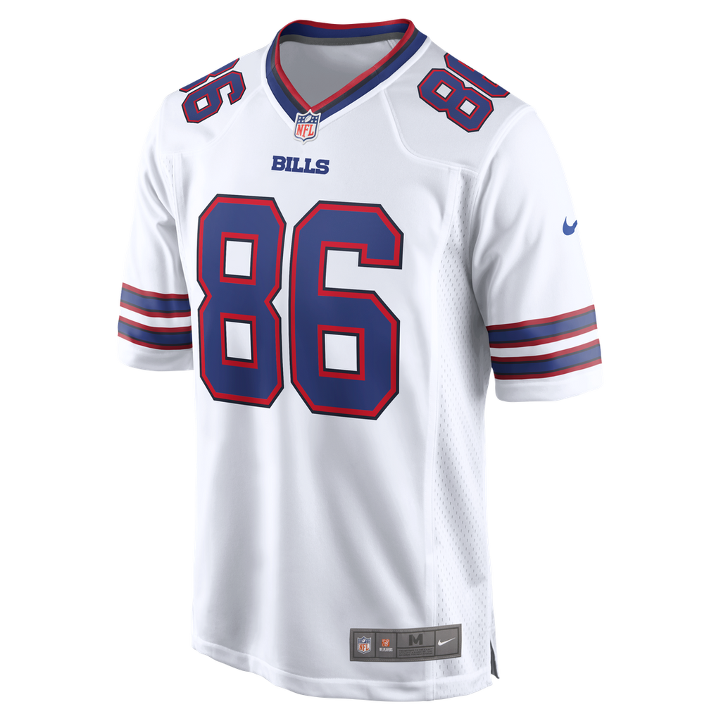 Buffalo Bills Dalton Kincaid Nike Game Jersey - White