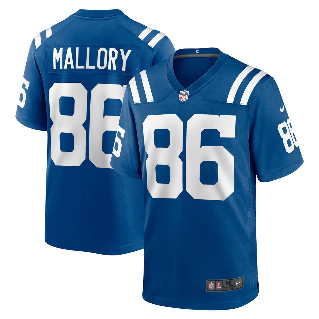 Indianapolis Colts Will Mallory Nike Team Game Jersey - Royal