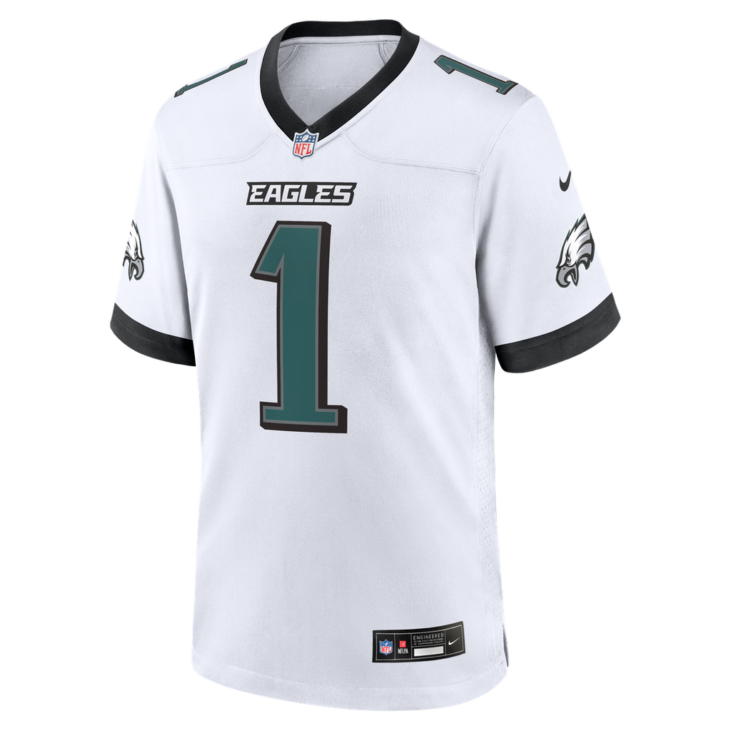 Philadelphia Eagles Jalen Hurts Nike Team Game Jersey - Midnight Green