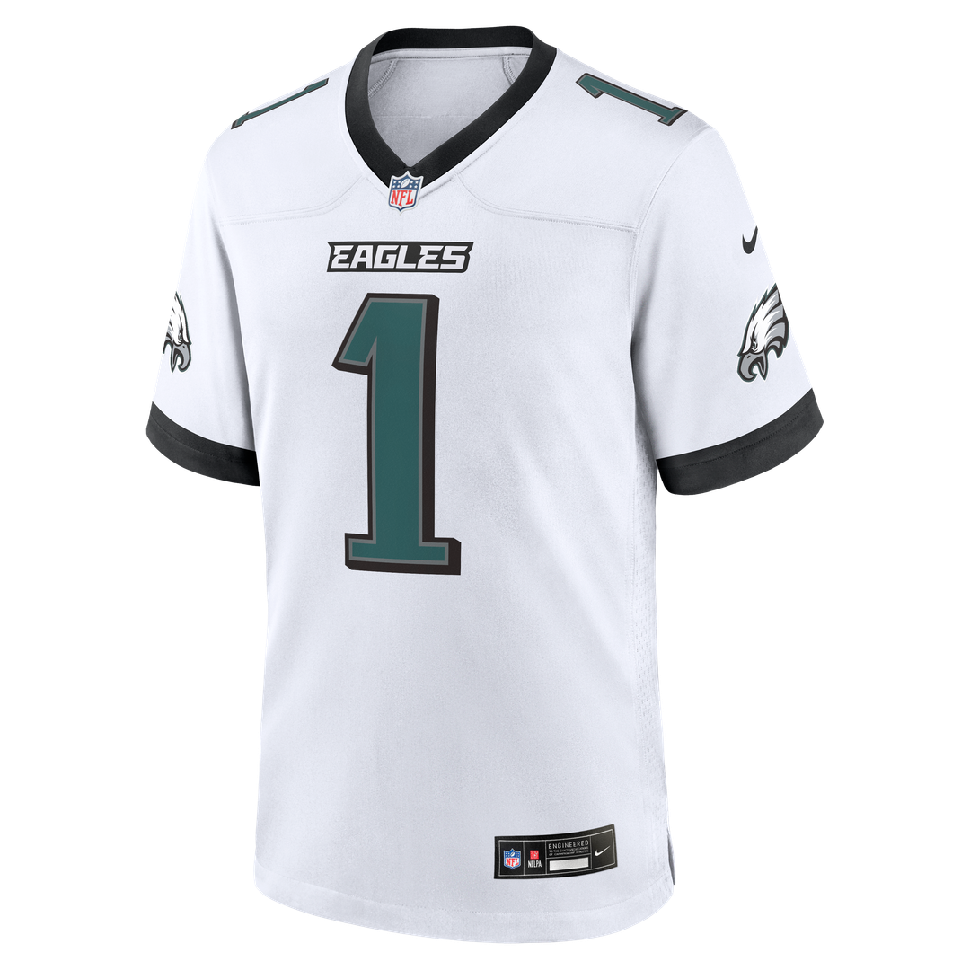 Philadelphia Eagles Jalen Hurts Nike Team Game Jersey - Midnight Green