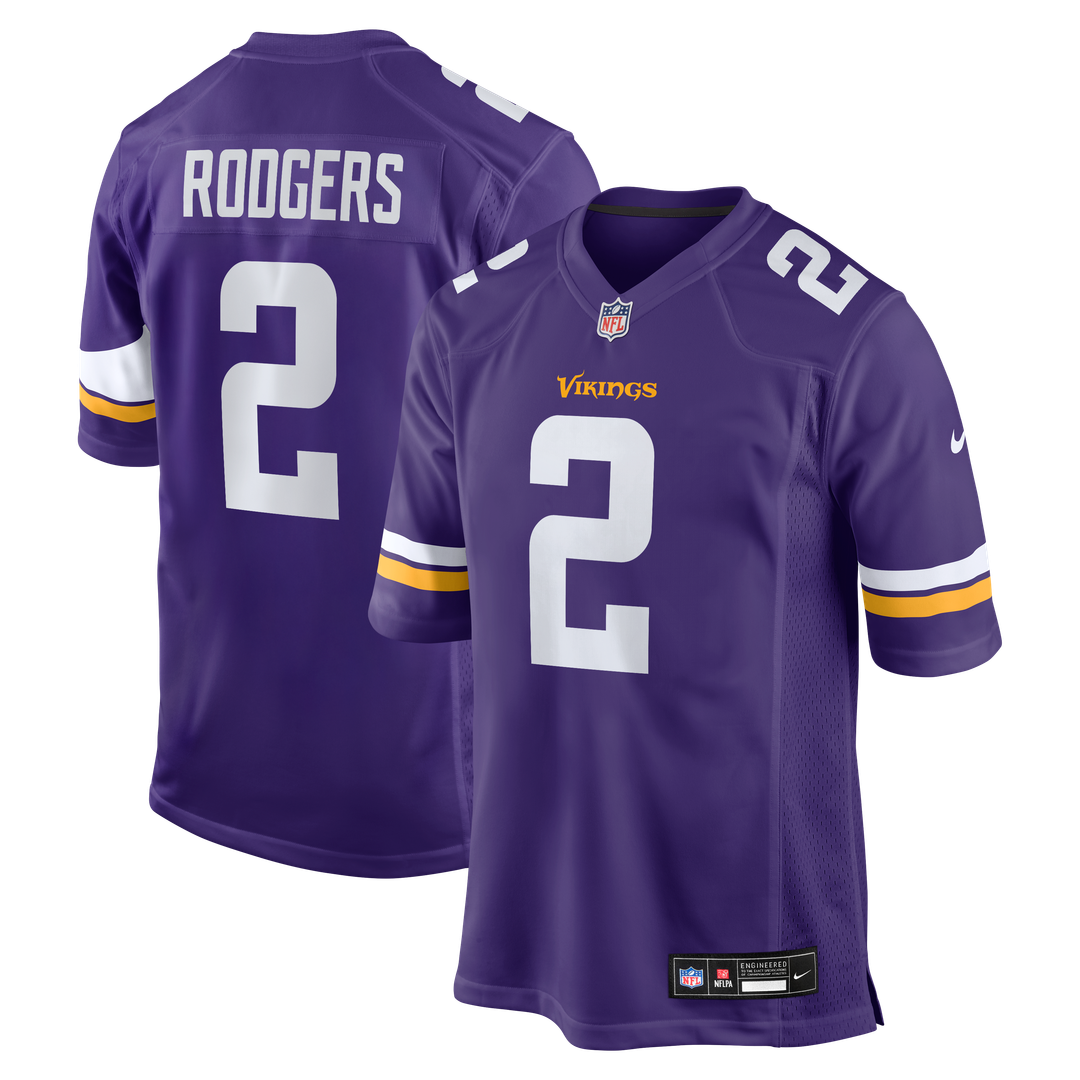 Minnesota Vikings Isaiah Rodgers Nike Team Game Jersey - Purple
