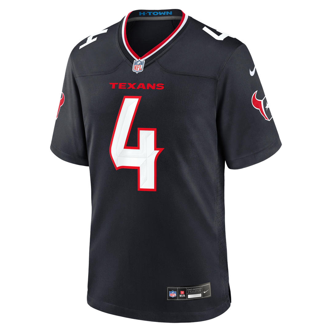 Houston Texans Kamari Lassiter Nike Team Game Jersey - Navy