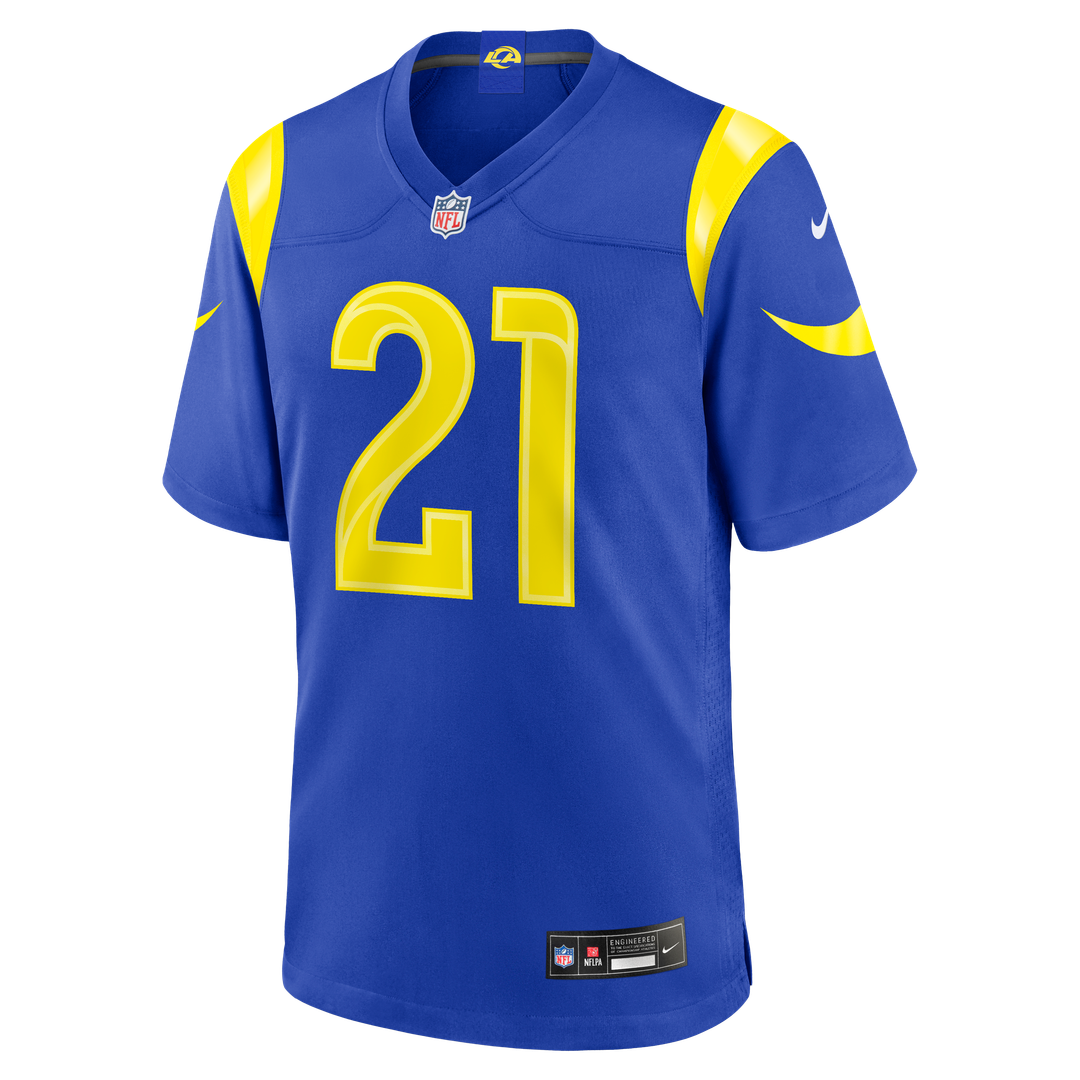 Los Angeles Rams Cam Lampkin Nike Team Game Jersey - Royal