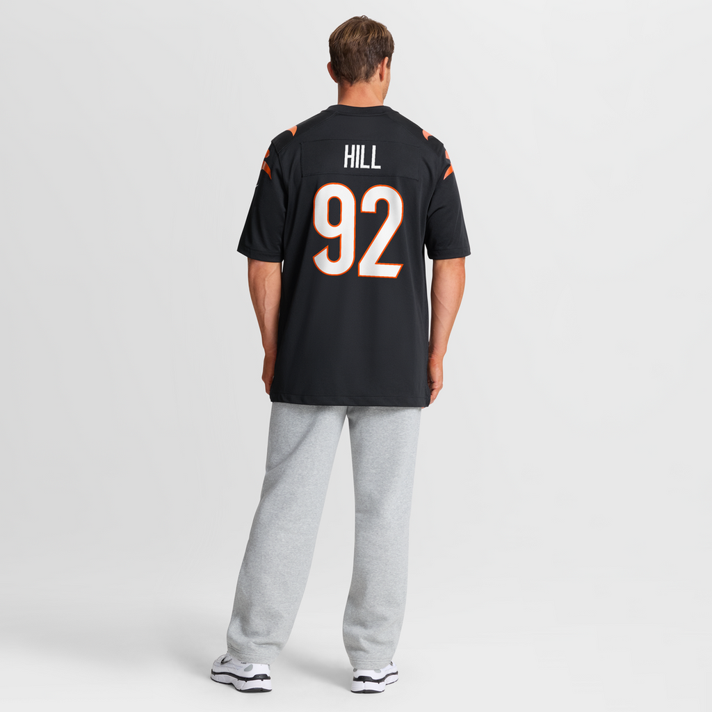 Cincinnati Bengals B.J. Hill Nike Game Jersey - Black