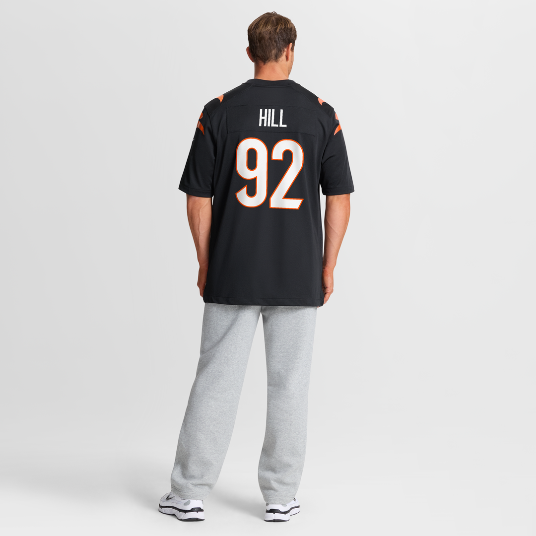Cincinnati Bengals B.J. Hill Nike Game Jersey - Black