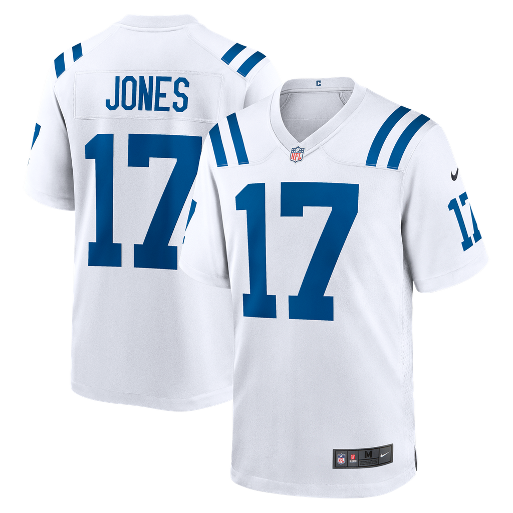 Indianapolis Colts Daniel Jones Nike Game Jersey - White