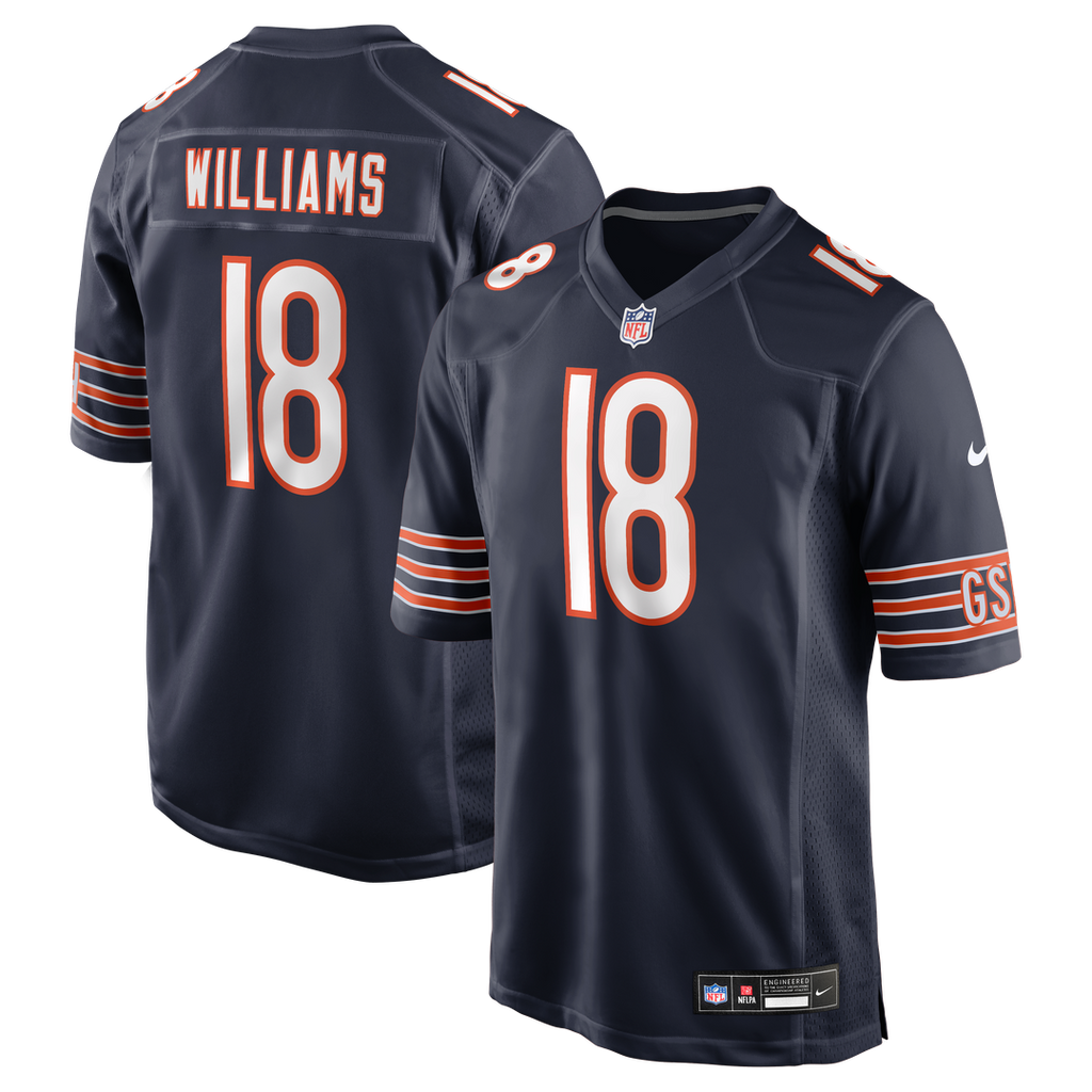 Chicago Bears Caleb Williams Nike Player Game Jersey - Navy