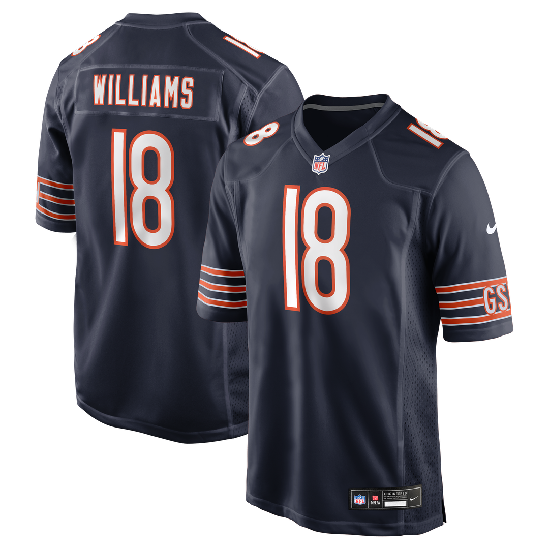 Chicago Bears Caleb Williams Nike Player Game Jersey - Navy
