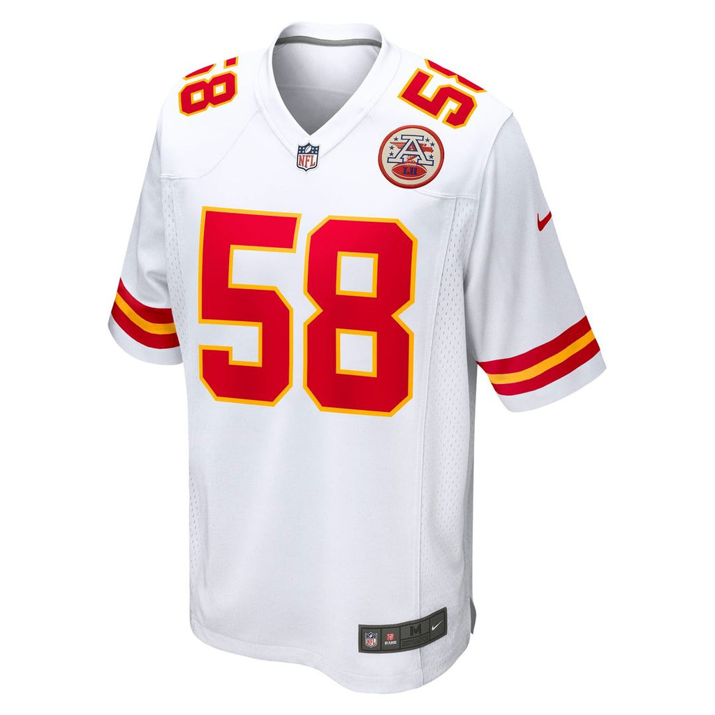 Kansas City Chiefs Derrick Thomas Nike Retired Player Game Jersey - White