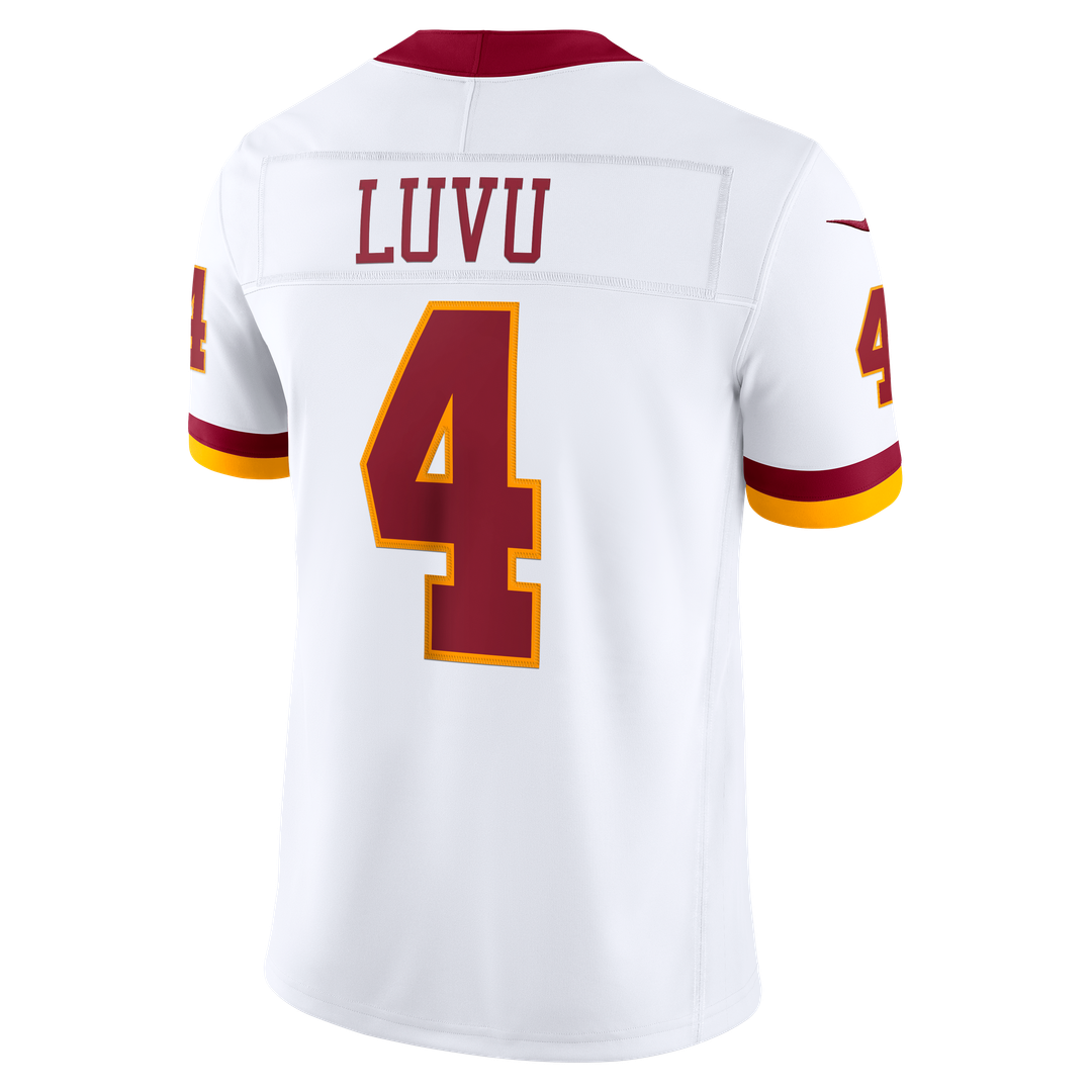 Washington Commanders Frankie Luvu Nike Vapor F.U.S.E. Stitched Limited Jersey - White