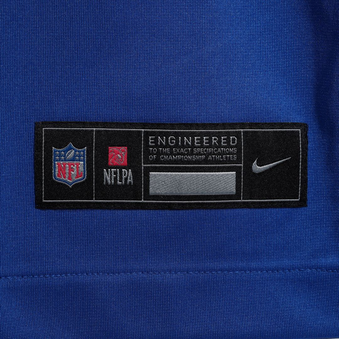 New York Giants Malik Nabers Nike Player Game Jersey - Royal