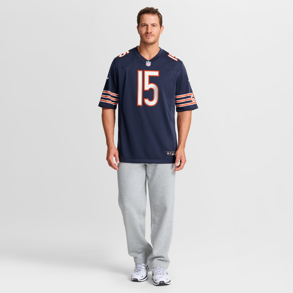 Chicago Bears Rome Odunze Nike Player Game Jersey - Navy