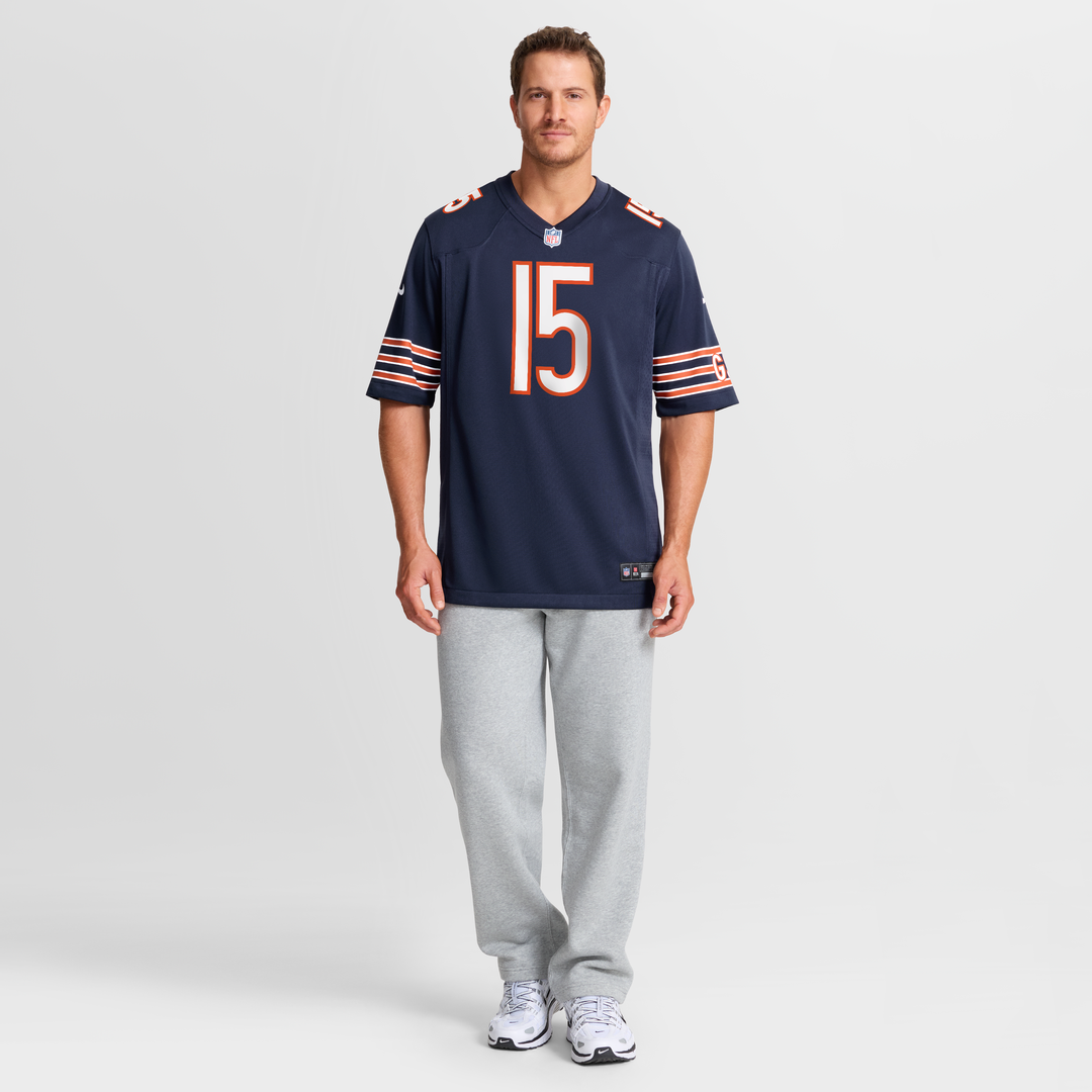 Chicago Bears Rome Odunze Nike Player Game Jersey - Navy
