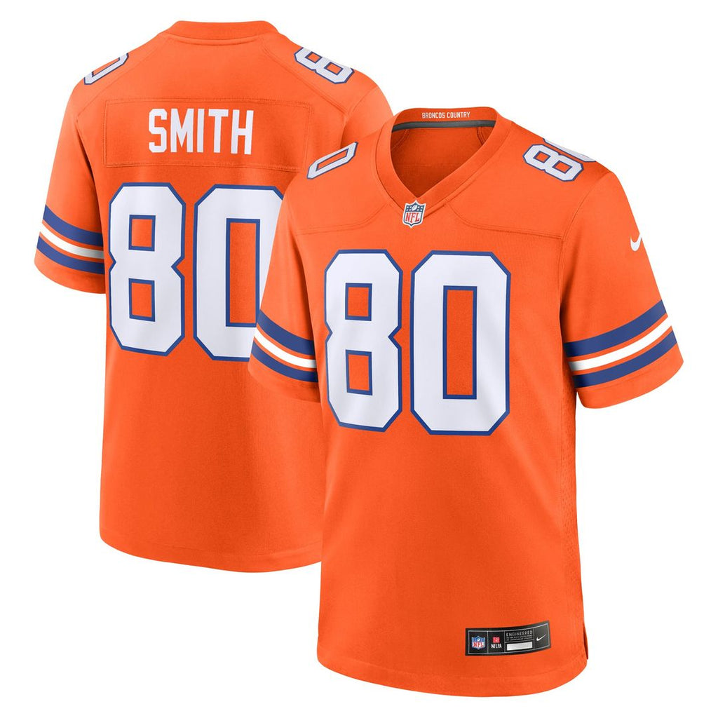 Denver Broncos Rod Smith Nike Retired Player Alternate Game Jersey - Orange