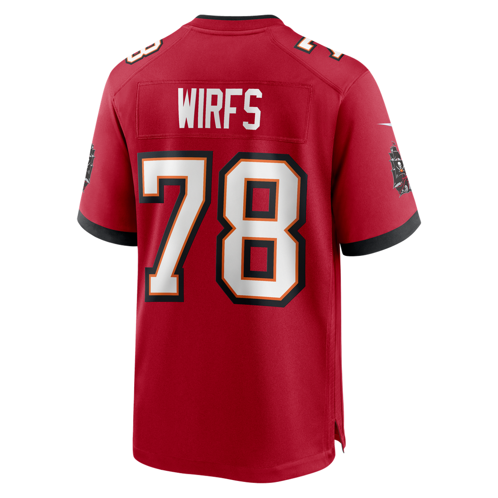 Tampa Bay Buccaneers Tristan Wirfs Nike Player Game Jersey - Red