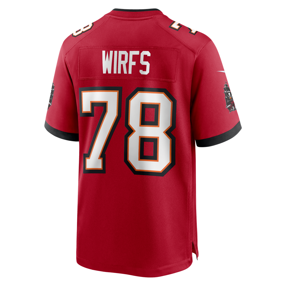 Tampa Bay Buccaneers Tristan Wirfs Nike Player Game Jersey - Red