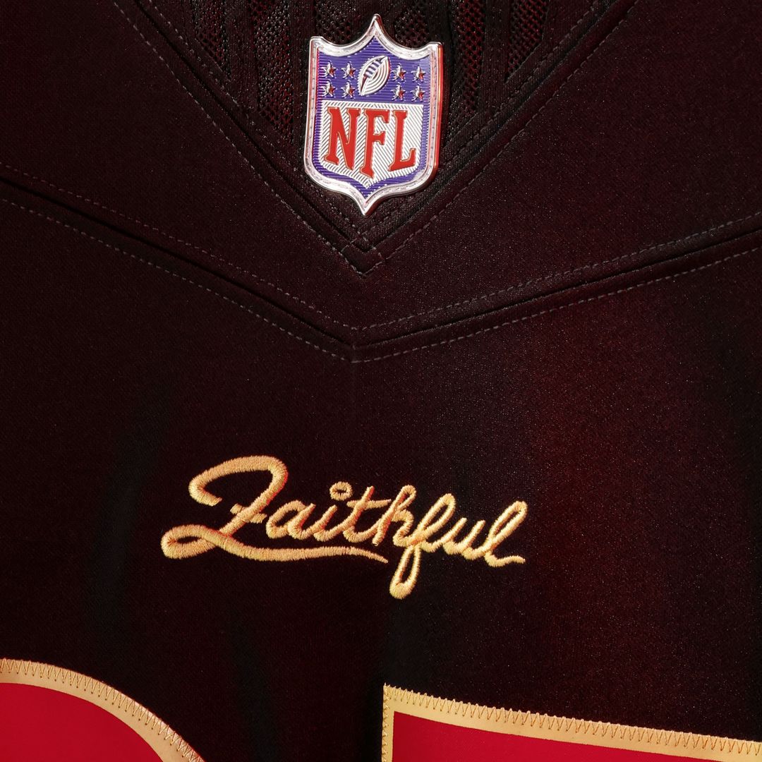 San Francisco 49ers Fred Warner Nike Rivalries Collection Stitched Limited Jersey - Black