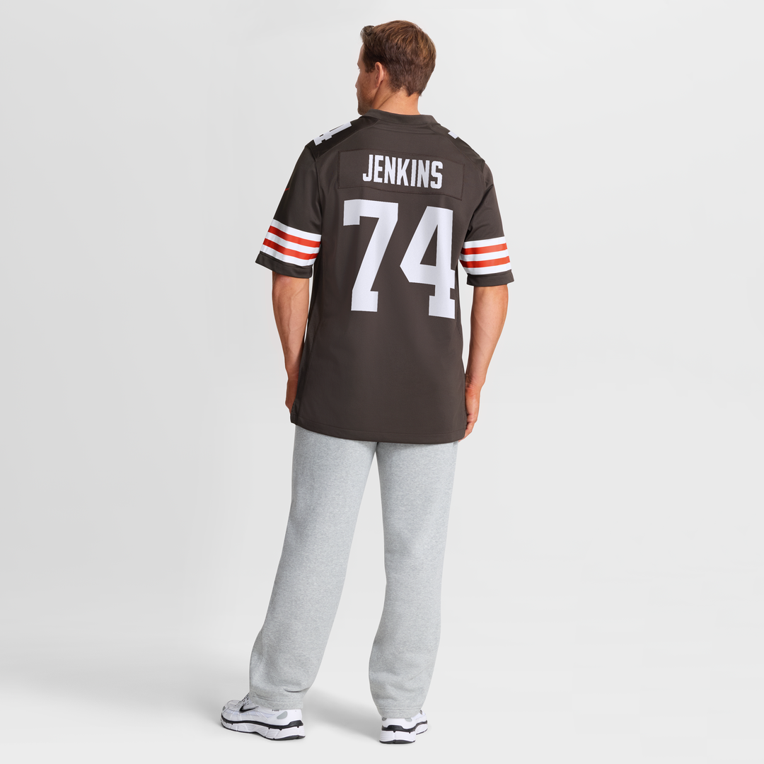 Cleveland Browns Elgton Jenkins Nike Team Game Jersey - Brown