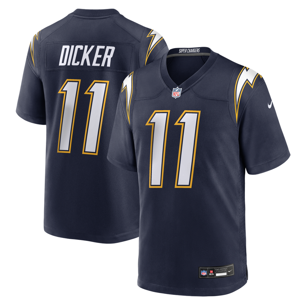 Los Angeles Chargers Cameron Dicker Nike Alternate Game Jersey - Navy