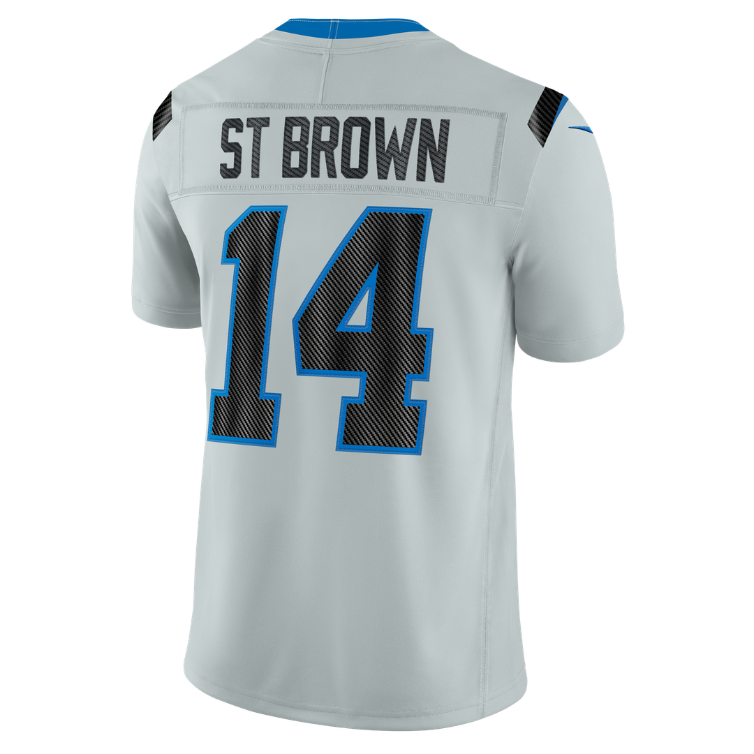 Detroit Lions Amon-Ra St. Brown Nike 2026 Rivalries Collection Stitched Limited Jersey - Silver