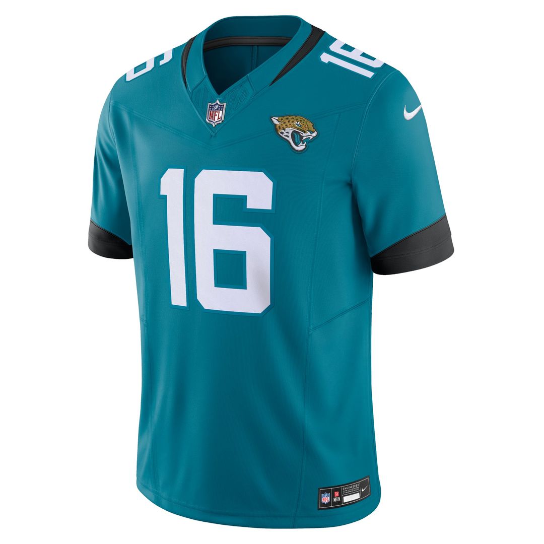 Jacksonville Jaguars Trevor Lawrence Nike Vapor F.U.S.E. Limited Jersey - Teal