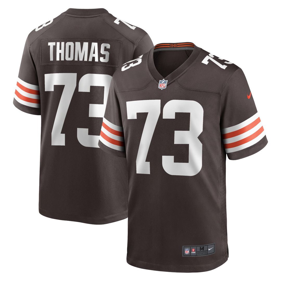 Cleveland Browns Joe Thomas Nike Retired Player Game Jersey - Brown