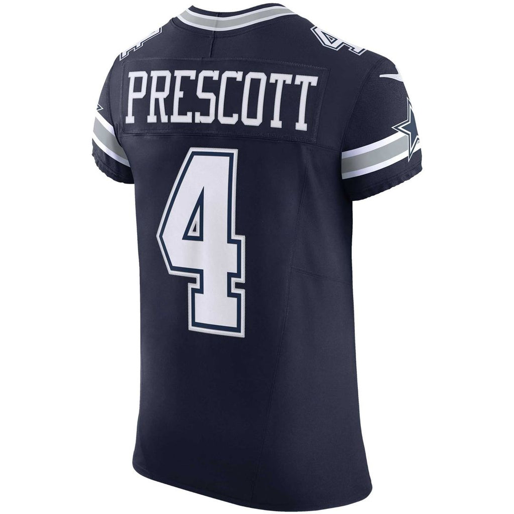 Dallas Cowboys Dak Prescott Nike Team Vapor F.U.S.E. Elite Jersey - Navy