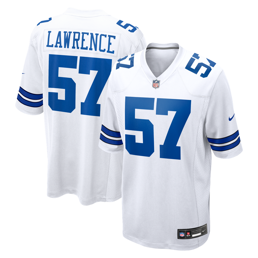 Dallas Cowboys Malachi Lawrence Nike Game Jersey - White