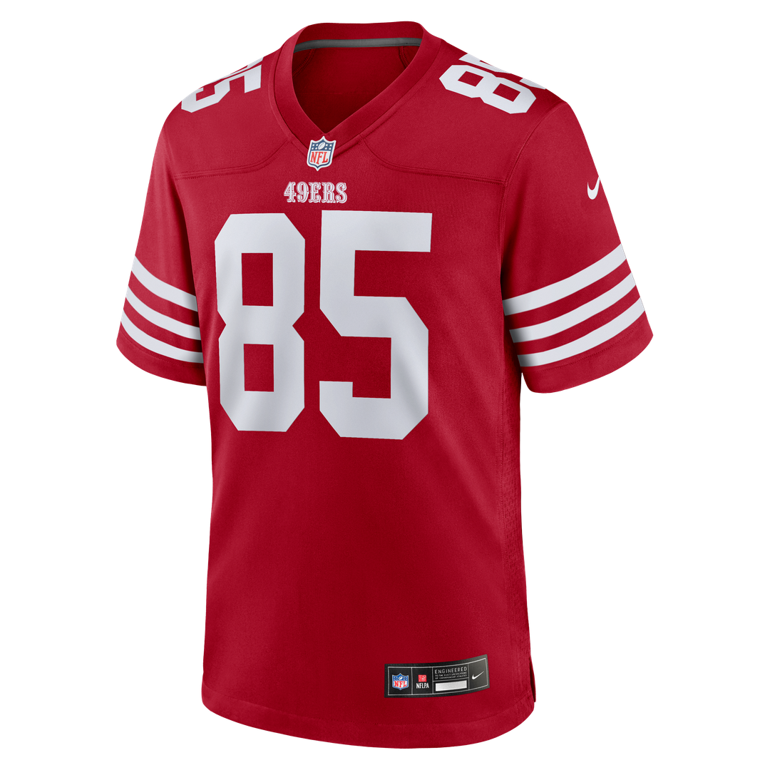 San Francisco 49ers George Kittle Nike Player Game Jersey - White
