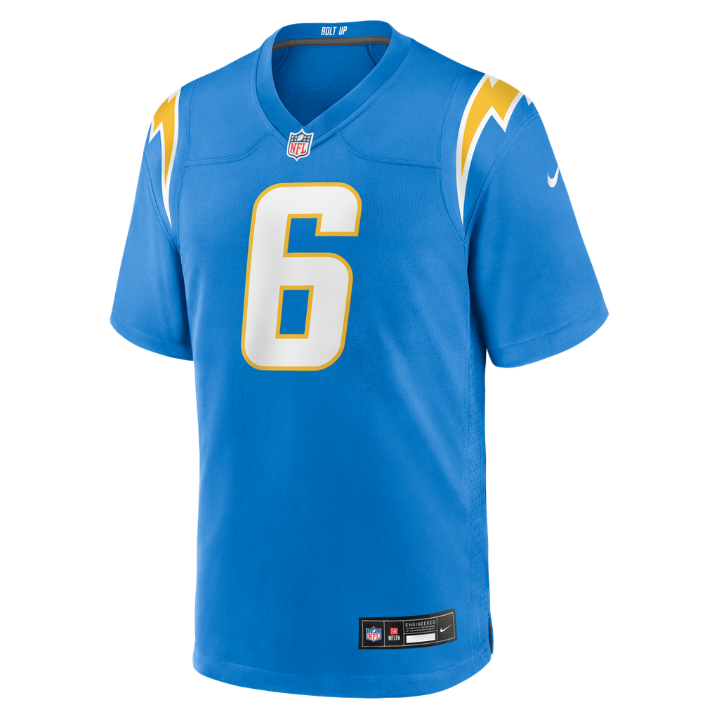 Los Angeles Chargers Eric Kendricks Nike Game Player Jersey - Powder Blue