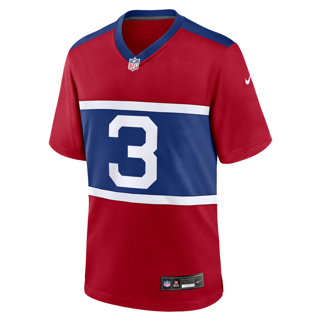New York Giants Abdul Carter Nike Game Jersey - White