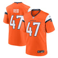 Denver Broncos Karene Reid Nike Team Game Jersey - Orange