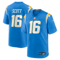 Los Angeles Chargers JK Scott Nike Game Jersey - Powder Blue