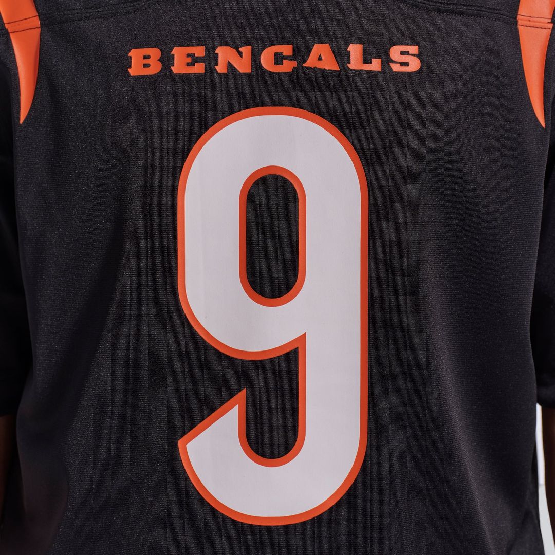 Cincinnati Bengals Joe Burrow Nike Player Game Jersey - Black